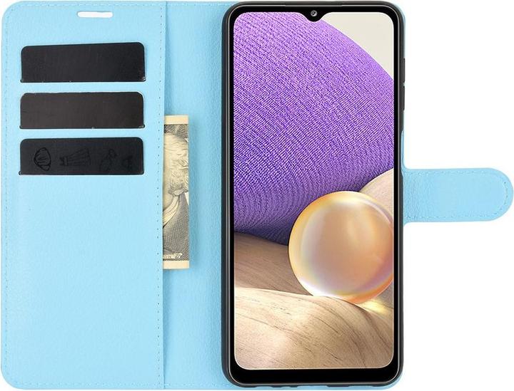 Image du produit Cover-Discount Galaxy A32 5G - Housse en cuir bleu clair (Samsung Galaxy A32 5G)