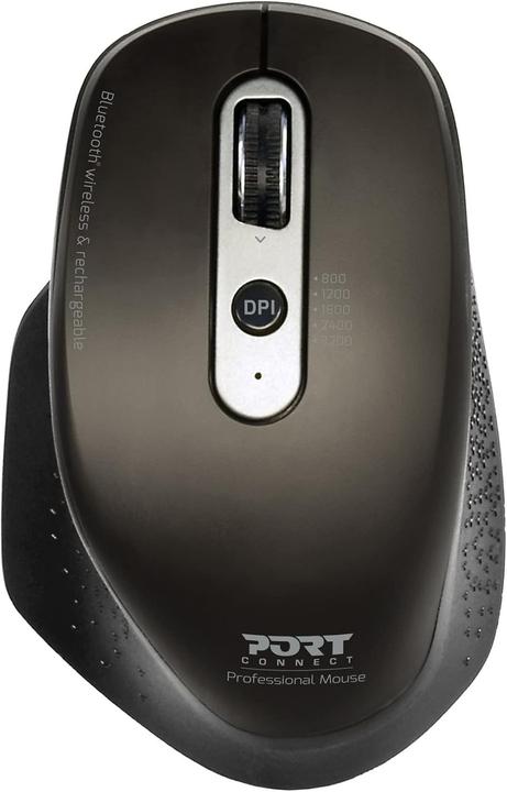 Actual product image Port Designs 900716 Mouse right RF wireless + Bluetooth Optical 3200 DPI (Wireless)