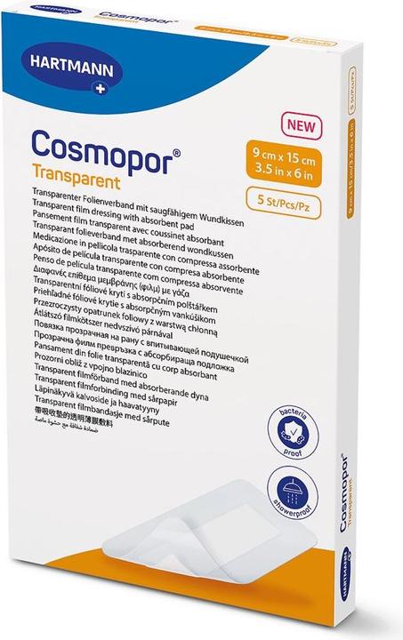 Immagine prodotto Cosmopor trasparente 9x15cm sterile 5 pz (5 x)