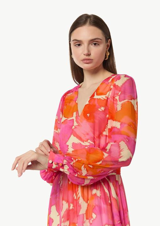 Actual product image Comma Kleid Maxikleid aus Chiffon (42)