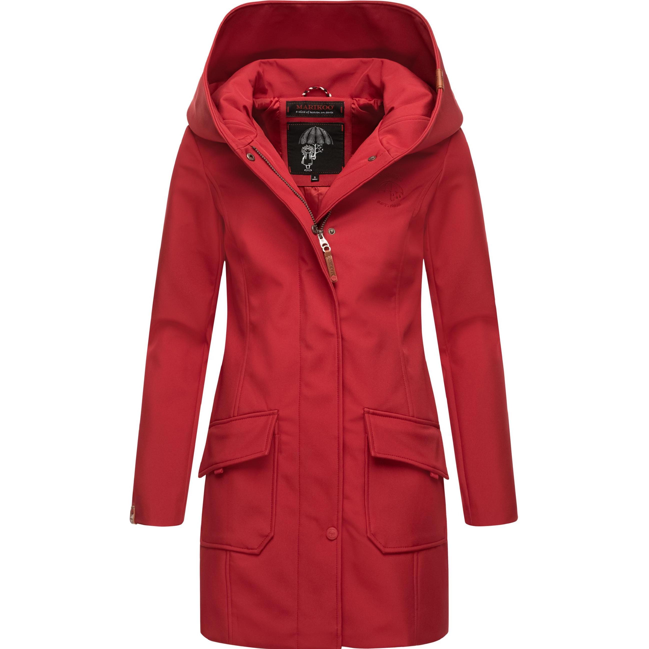 Marikoo, Damen, Jacke, Mayleen (XL), Rot, XL