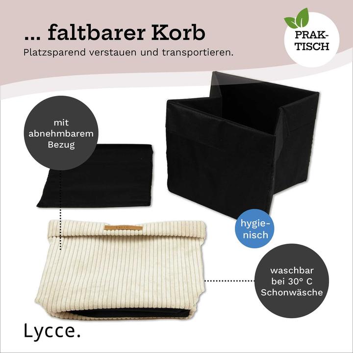 Actual product image Aufbewahrungskorb Casual Faltbare Aufbewahrungsbox Cord 4P (33 cm, 4x)