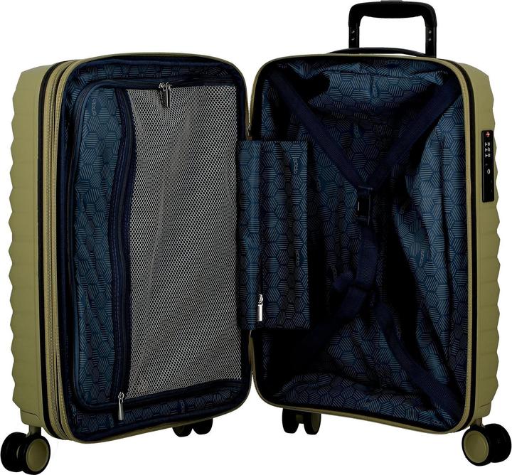 Actual product image Jump Xwave 4-wheel cabin trolley 55 cm with stretch fold (35 l)