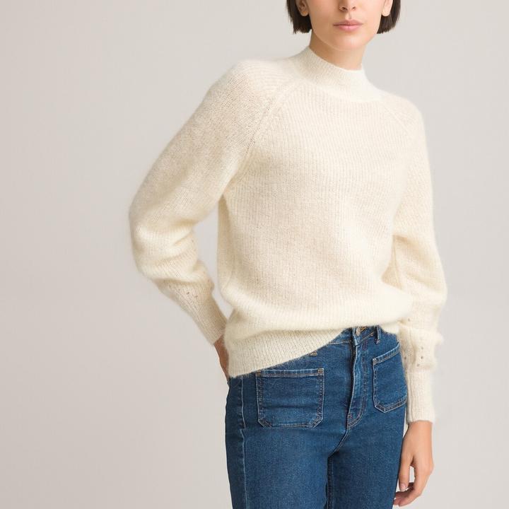 Image du produit La Redoute Collections Pull à col montant (L)