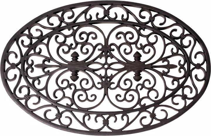 Produktbild Esschert Design Fussmatte Gummi oval (70 x 70 cm)