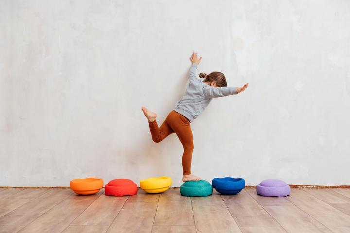 Actual product image Stapelstein Rainbow set of 6