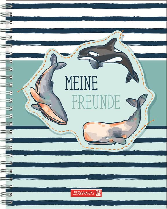 Immagine prodotto Brunnen Libro per gli amici - Happy Ocean Whales