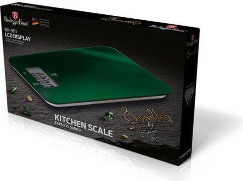 Produktbild BerlingerHaus BH/9111 Küchenwaage Arbeitsplatte Rechteck Elektronische Küchenwaage