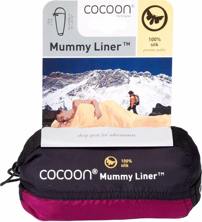 Image du produit Cocoon Garniture de sac de couchage MummyLiner Silk (241 cm)