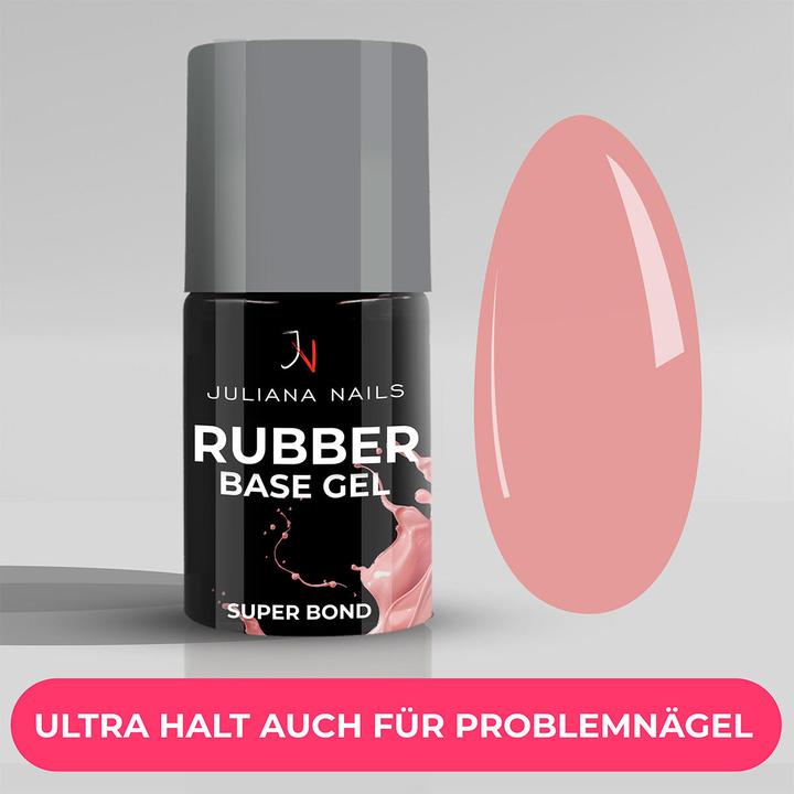 Image du produit Juliana Nails Gel laque - Rubber Base Gel - Blush (Blush, Vernis semi-permanent)