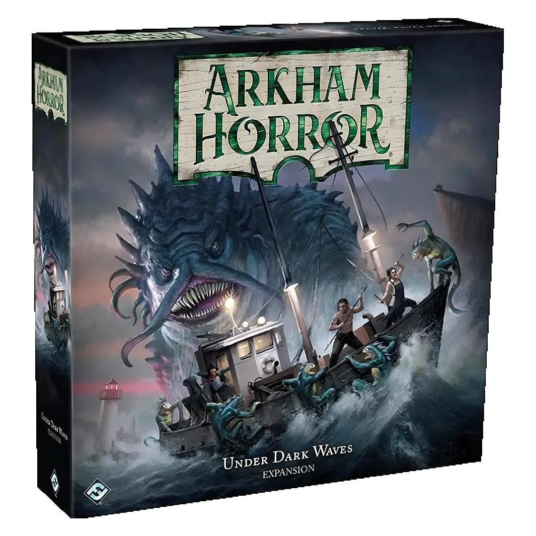 Enigma Arkham Horror Onder Donkere Golven -lisäosa (Engels, 1 - 6 Spelers)