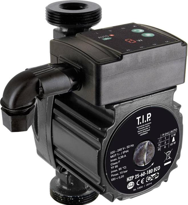 T.I.P. Heizungspumpe HZP 25-60-180 ECO