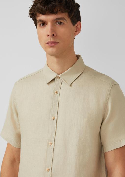 Immagine prodotto s.Oliver Regular Fit: Leichtes Leinenhemd mit Kentkragen (M)