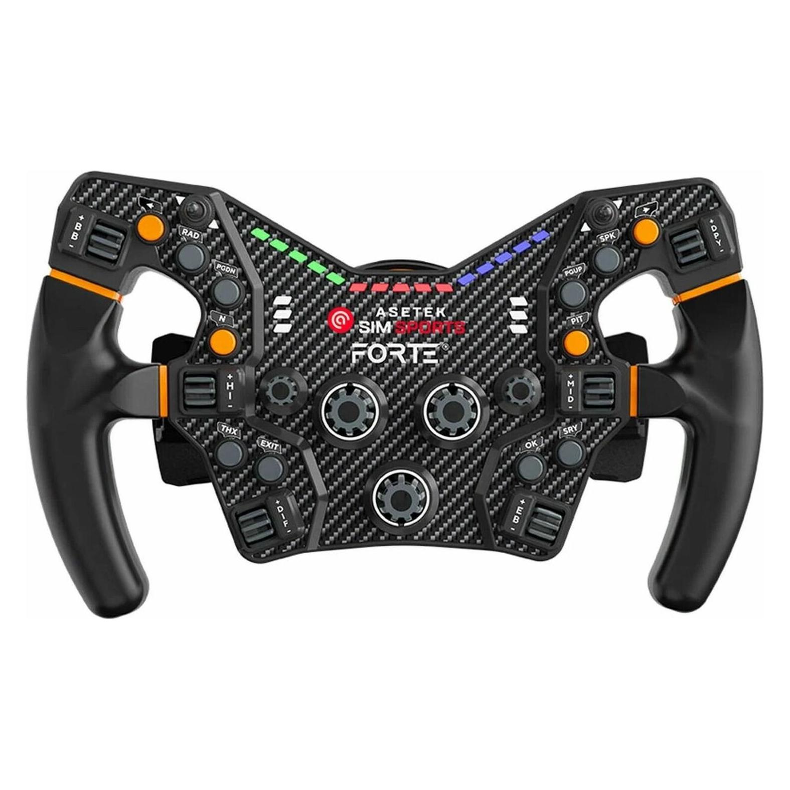 Asetek The Forte Formula Wheel (Pc), Gaming Controller, Schwarz