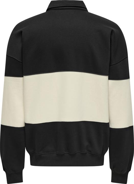 Produktbild Only & Sons Onsbyron Vtg Ls Zip Polo (L)
