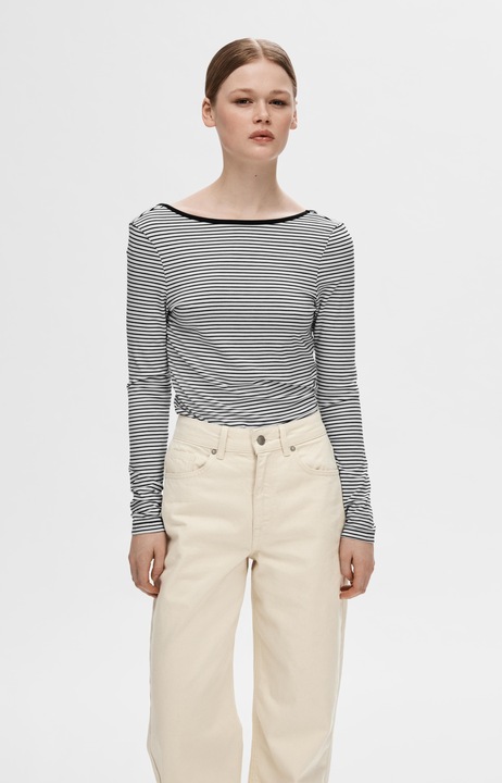 Produktbild Selected Femme Gestreiftes rückenfreies Oberteil (L)