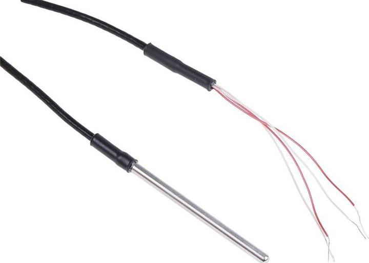 Produktbild RS PRO PRTD Pt100, 3mm x 50mm 2 mtr cable