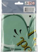 Actual product image Folat Foil Balloon Good Luck Clover - 45 cm (1 x)