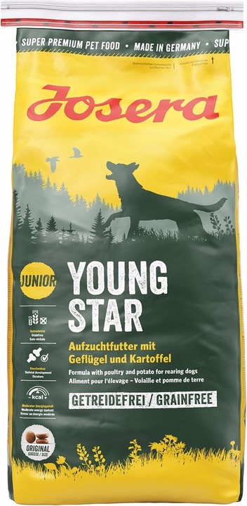 Produktbild Josera Young Star ohne Getreide (Junior, 1 Stk., 900 g)