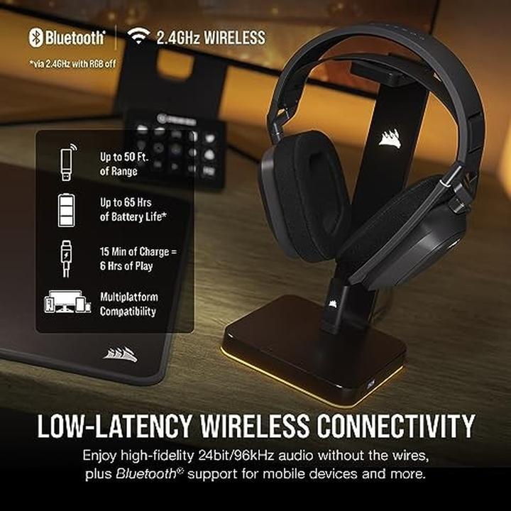 Produktbild Corsair HS80 MAX Drahtloses Gaming-Headset (Kabellos)