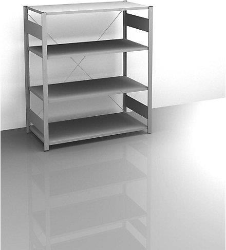 Actual product image kaiserkraft Sideboard boltless shelving unit, galvanised