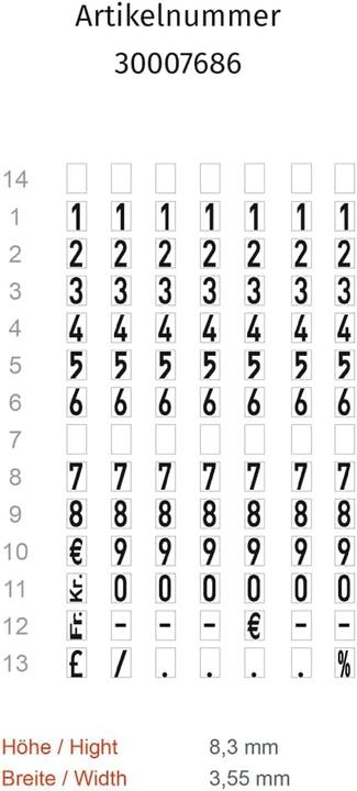 Immagine prodotto METO 30007686 - Etichettatrice prezzi a 1 riga Classic XL Giant 729