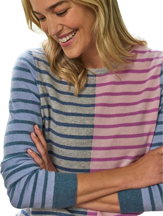 Produktbild Woolovers Blockstreifen Kaschmir Merino Pullover (XXL)