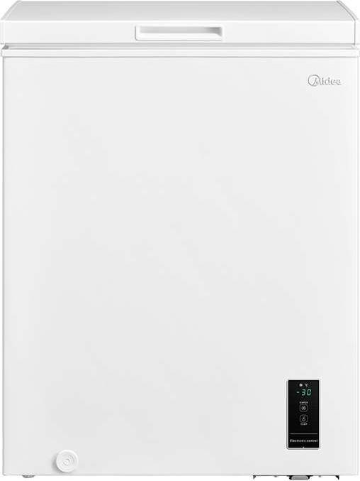 Midea MDRC207FEE01 Freezer, E, Chest, Free standing, Height 85 cm, Freezer net 142 L, White