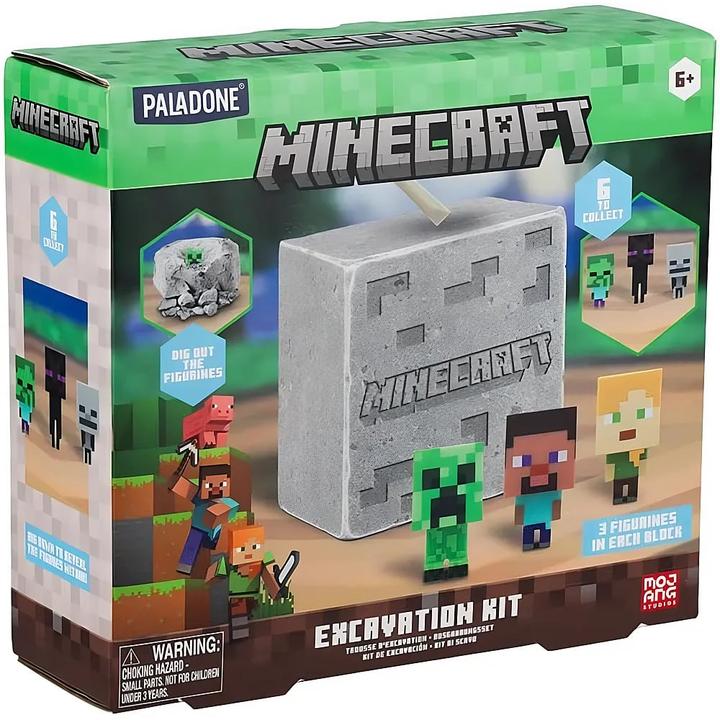 Actual product image Paladone Products Minecraft Excavation Kit