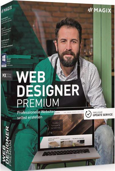 Produktbild Magix Web Designer Premium (1 User, unbegrenzt)