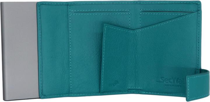 Actual product image SecWal 1 Kreditkartenetui Geldbörse RFID Leder 9 cm