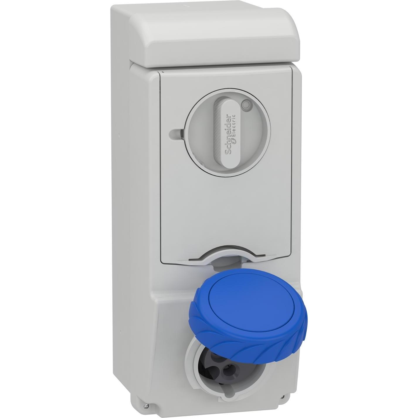 Schneider Electric, Steckdose, SE 83181 Wandsteckdose Ip67 32A 500V 5P