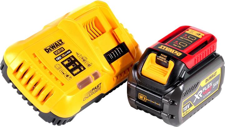 Image du produit DeWalt DCS 579 T1T Scie circulaire manuelle sans fil 54 V FlexVolt 190 mm Brushless + 1x batterie 6,0 Ah +