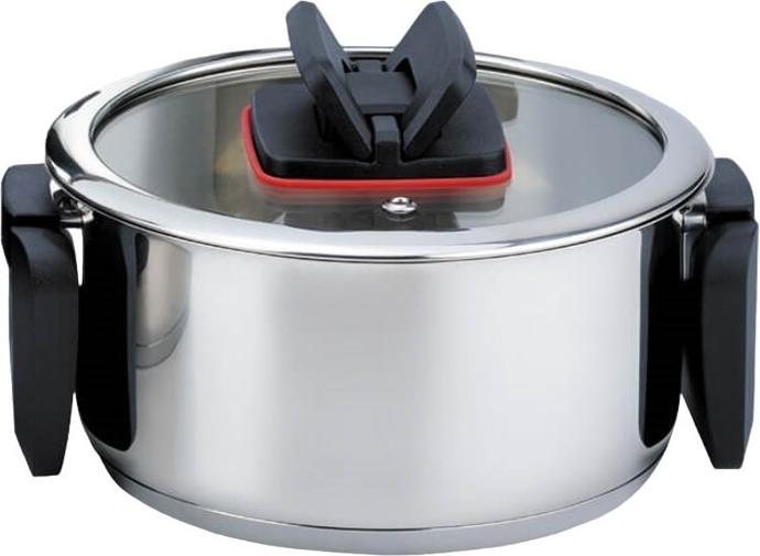 Productafbeelding Maestro Zestaw garnków 6 elem. MR-3531-6 (24 cm, Kookpotten en pannenset, Roestvrij staal)