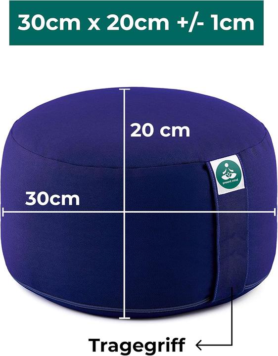 Image du produit Present Mind Yogakissen Rund (20 cm)