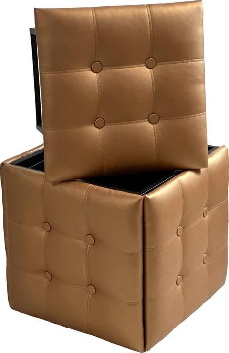 Produktbild Go Gift 5-in-1 pouffe-transformer - 5 Hocker in 1 pouffe camel eco Leder