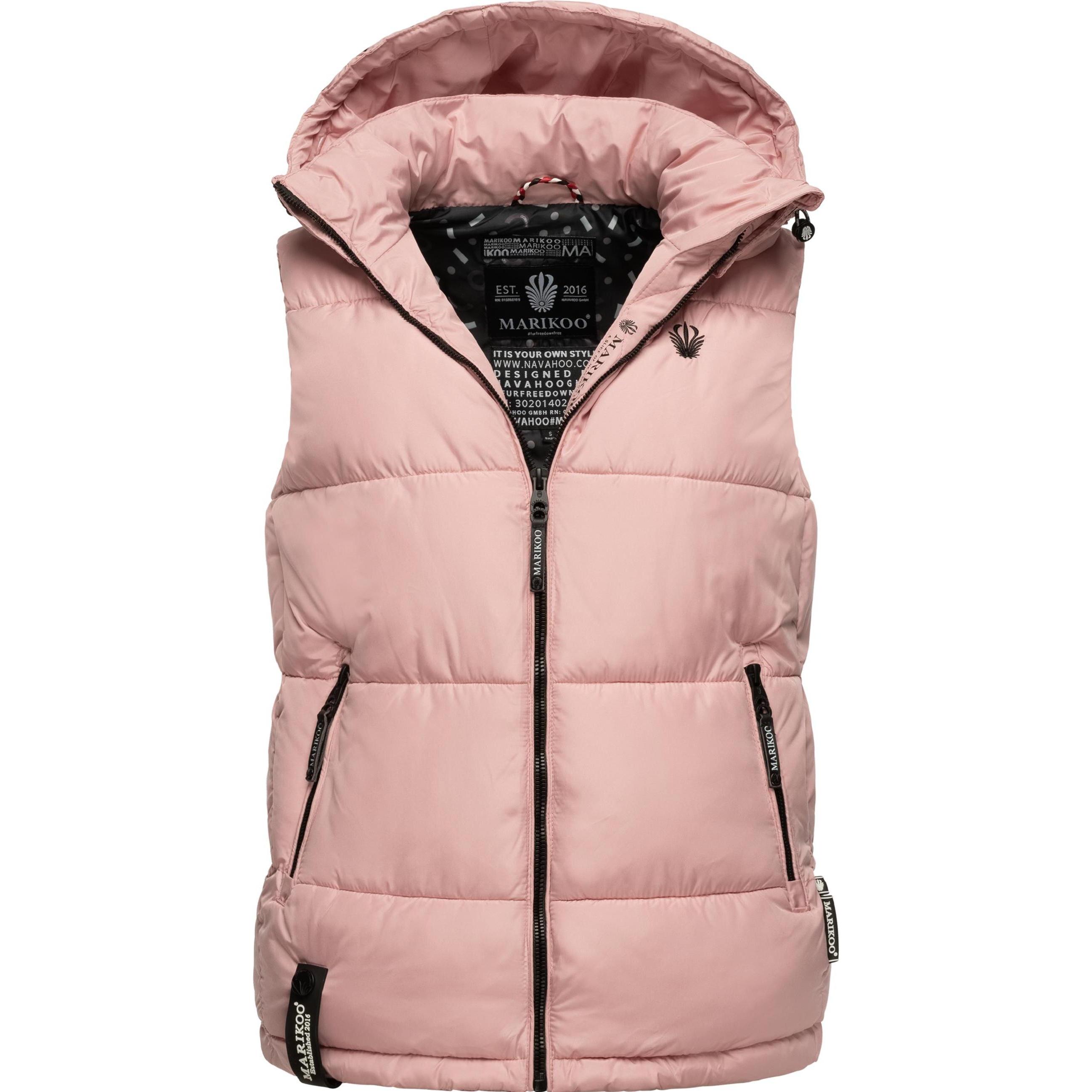 Marikoo, Damen, Weste, Eisflöckchen, Rosa, (XS)