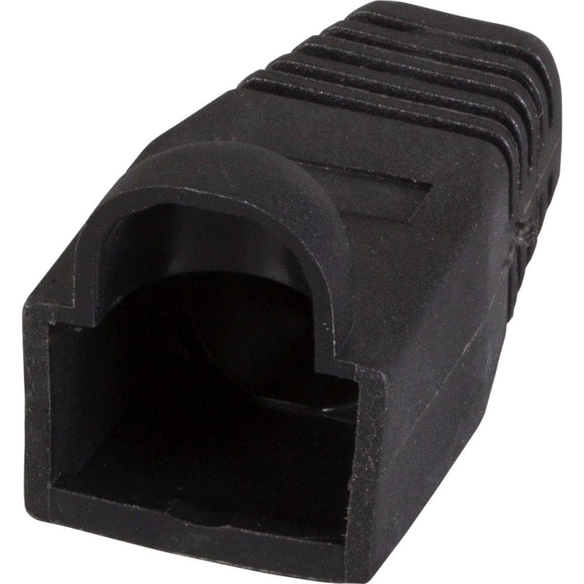 EFB Elektronik 37546.4-100 Schwarz Kabelschützer (Stecker Tülle), Netzwerk Zubehör