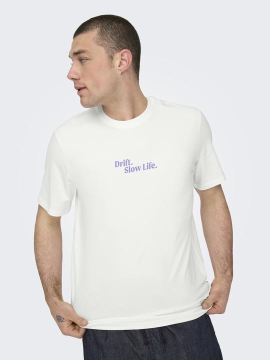 Actual product image Only & Sons Onskye Reg Photo Ss Tee (L)