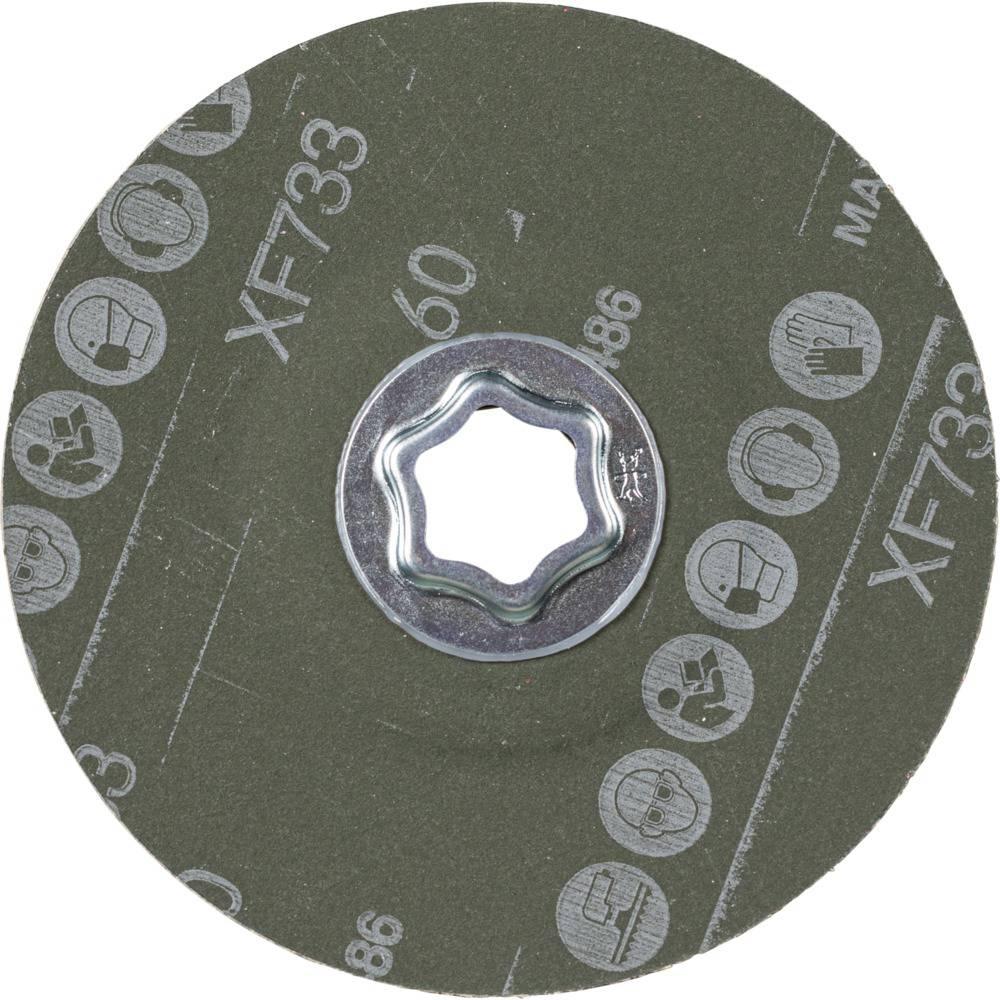 Thumbnail - Pferd, Schleifmittel, COMBICLICK Keramikkorn Fiberscheibe Ø 125 mm CO-ALU 60 für weiche NE Metalle (60)