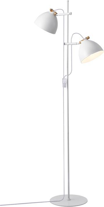 Domoletti VLOERLAMP 18X150CM 2XG9 WIT COLO