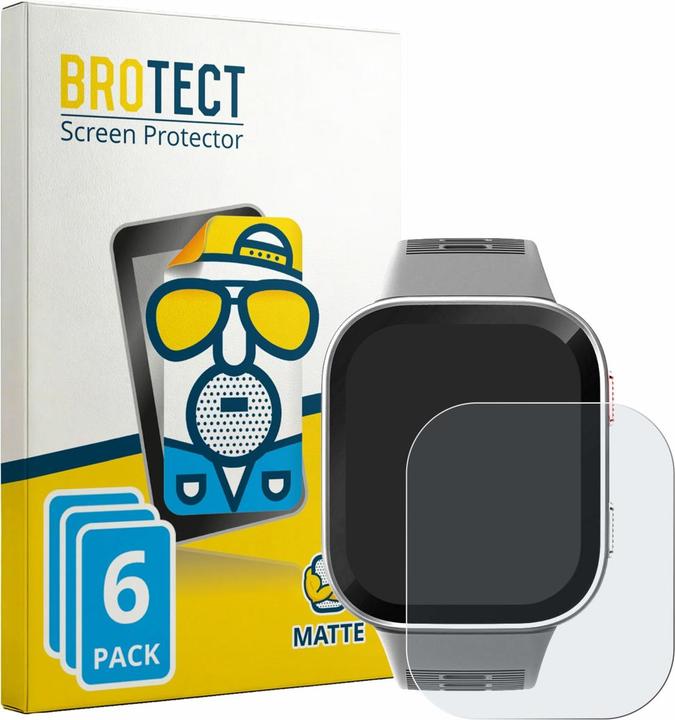 Produktbild BROTECT Entspiegelungsfolie für Amazfit Bip Max Displayschutz Displayschutzfolie Folie Matt