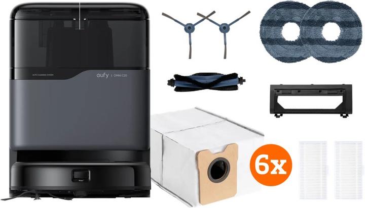 Actual product image eufy C20 Omni Complete (7000 Pa, Wiping pads (rotating))