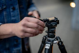 Actual product image Fotopro X aircross 3 Video Carbon Oranje (Carbon)