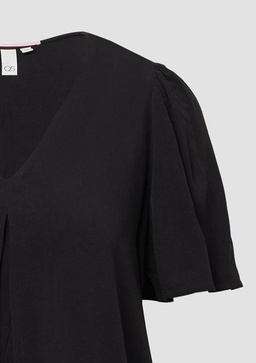 Produktbild S.Oliver Bluse Feminine Kurzarmbluse aus Viskose (34)