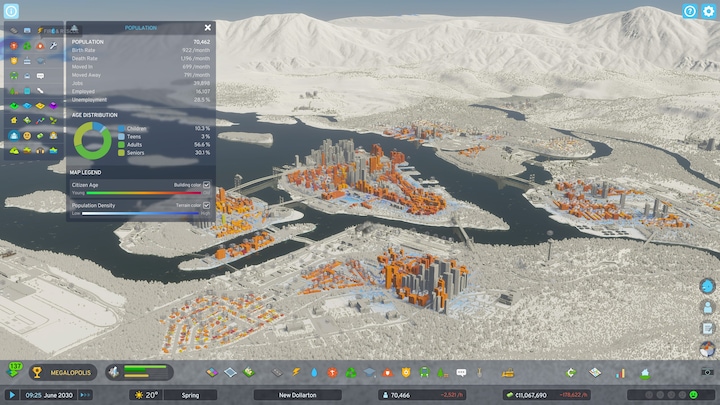 Image du produit Paradox Interactive Cities : Skylines II Édition Day One (Windows, DE)