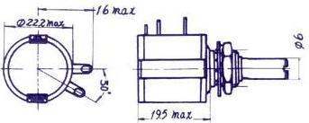 Produktbild Velleman Low-Cost 10 Turn Potmeter 5K