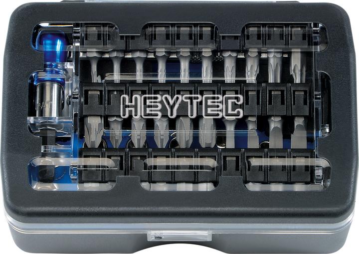 Productafbeelding HEYTEC Dop- en bitset, 1/4" vierkant/vierkant