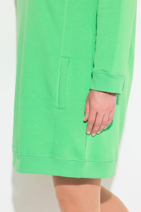 Produktbild Ulla Popken Sweatkleid, Stehkragen, Langarm, Taschen (42, 44)