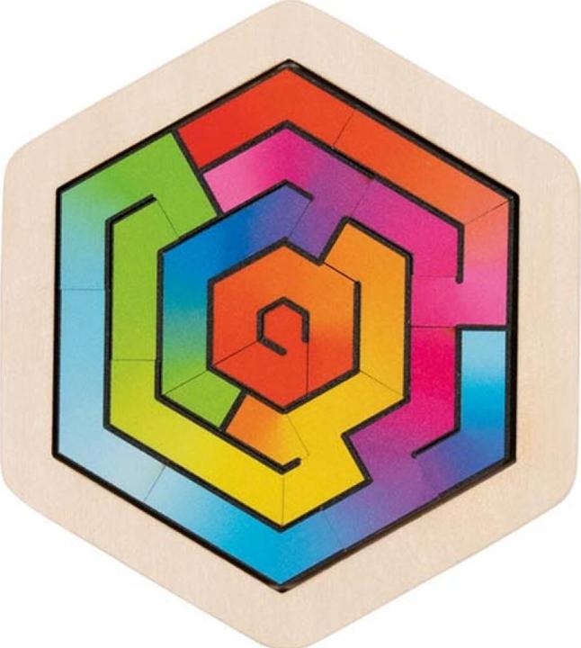 Actual product image Goki Puzzle puzzles, set of 9 - assorted